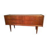 Scandinavian row 1960s teak