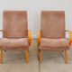 Pair of midcentury armchairs by Jaroslav Šmídek, 1960´s