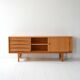 Swedish “Ulvo” Oak Sideboard by Erik Wørts for IKEA, 1960s