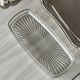 Antique silver butter dish with lid