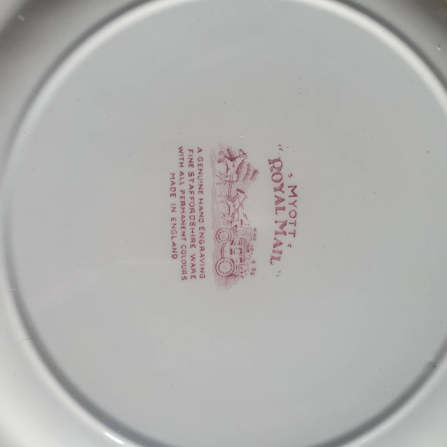 Royal Mail plates, Myott