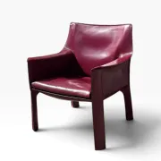Fauteuil Cab 414 par Mario Bellini pour Cassina