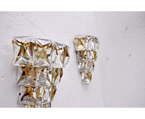 Pair of Kinkeldey appliques, 1970, Germany