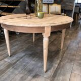 Table ovale ancienne rénovée