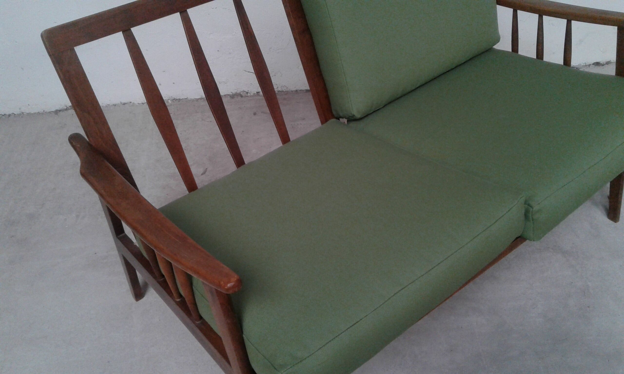 Sofa seat 2 places 60s vintage