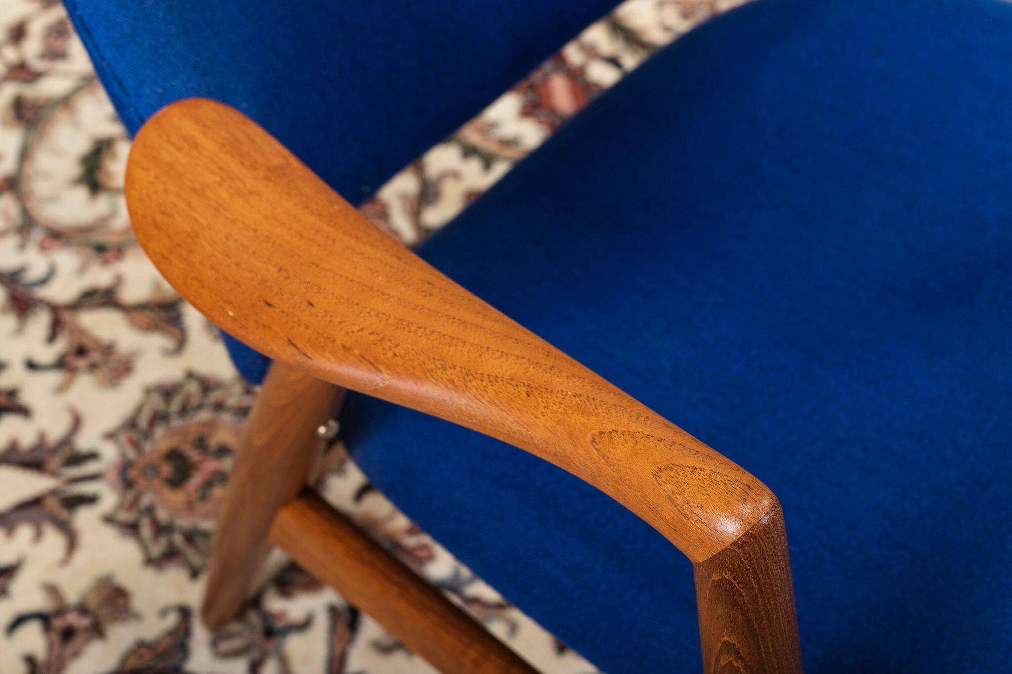 Mid-Century Desk Chair by Alf Svensson for Dux, 1960s