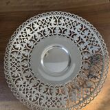 Silver-plated cake dish