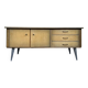 Vintage bi-color TV cabinet