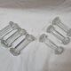 6 glass knife holders from 1980