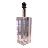 Large table lamp in Altuglass and metal from the 70s