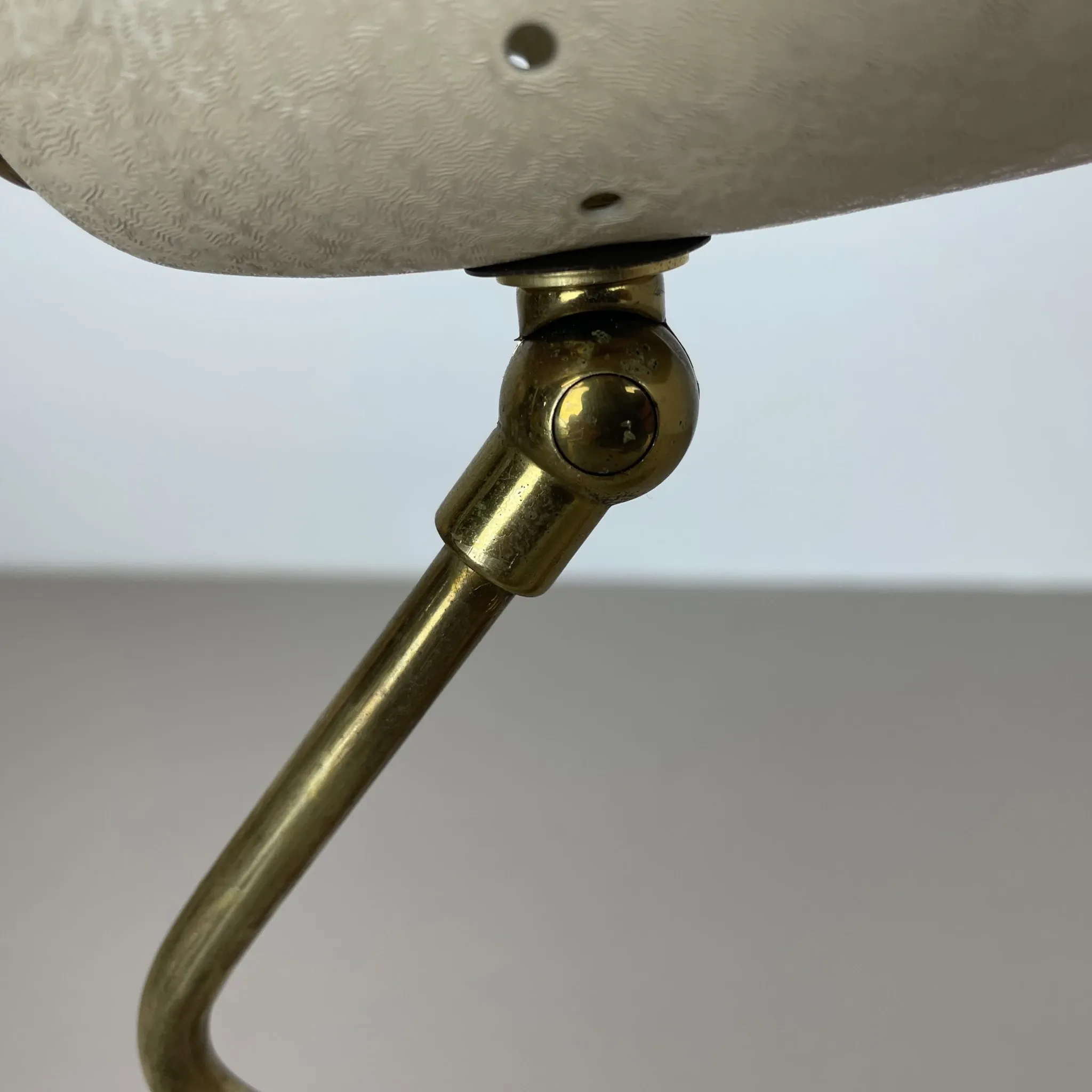 Rare Adjustable Theatre Wall Light in Brass in the Style of Stilnovo, Italy 1950s