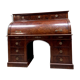 Cylinder desk in flamed mahogany empire style 19th century