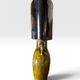 Large Ceramic Lamp Fat Lava (1960s-1970s)