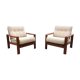 Pair Scandinavian armchairs 1970s
