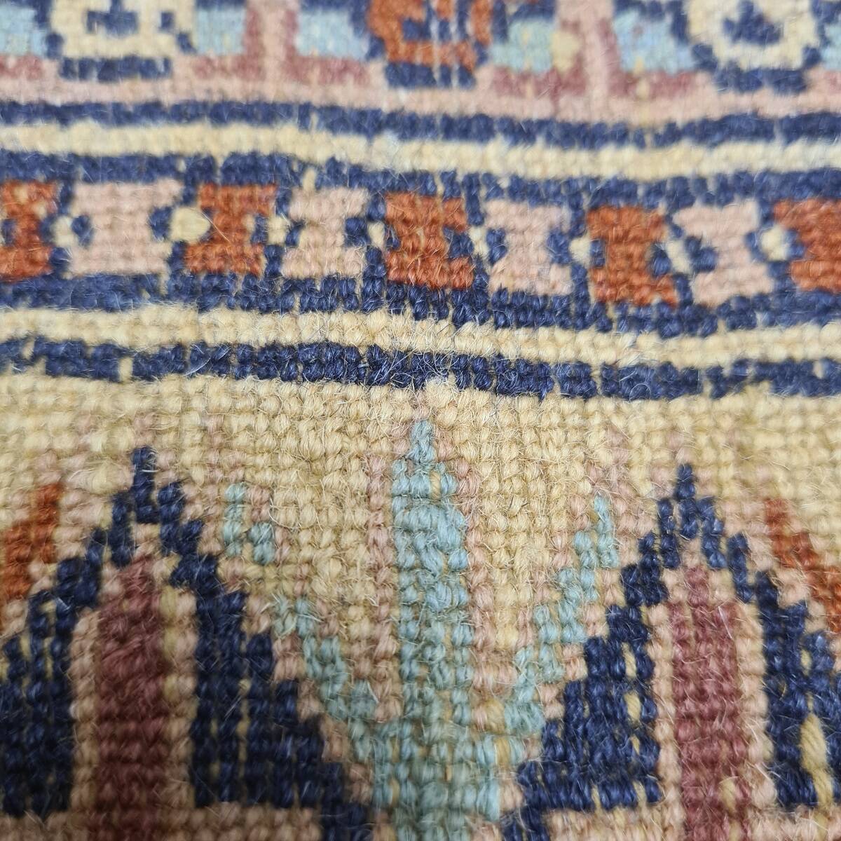 Vintage Hand Knotted Persian Carpet, 1970s.