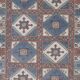 Handknotted wool turkish oushak rug 4'10" x 6'12"
