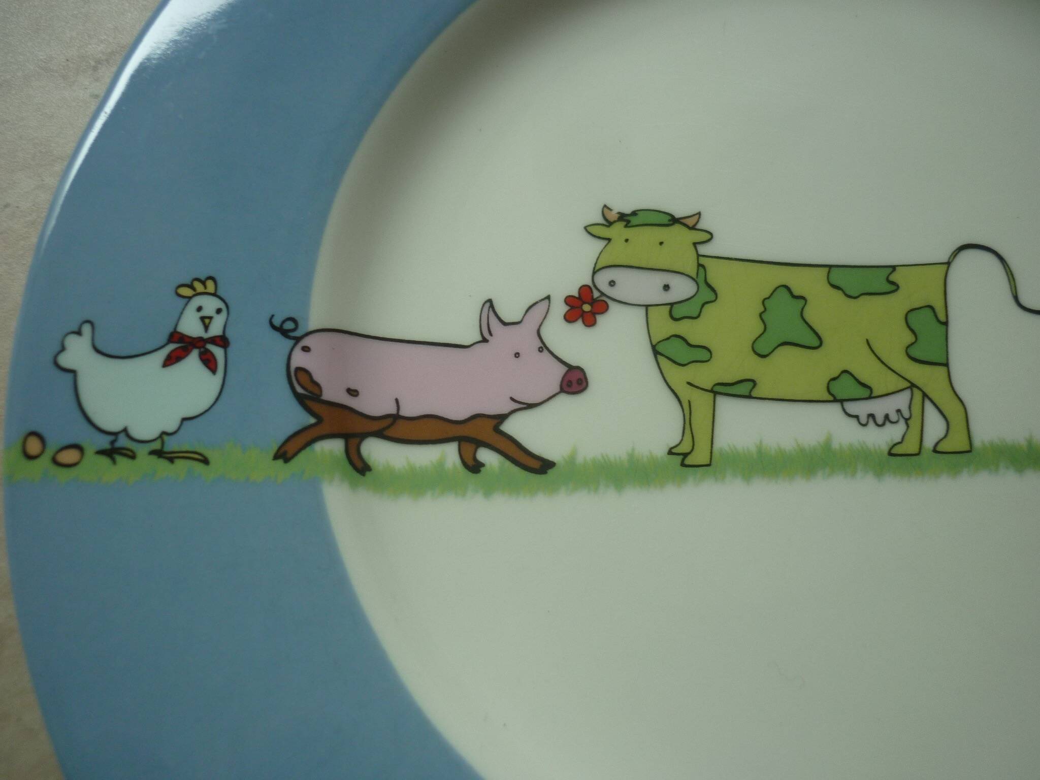 Villeroy & Boch dinner plate The animals 1748