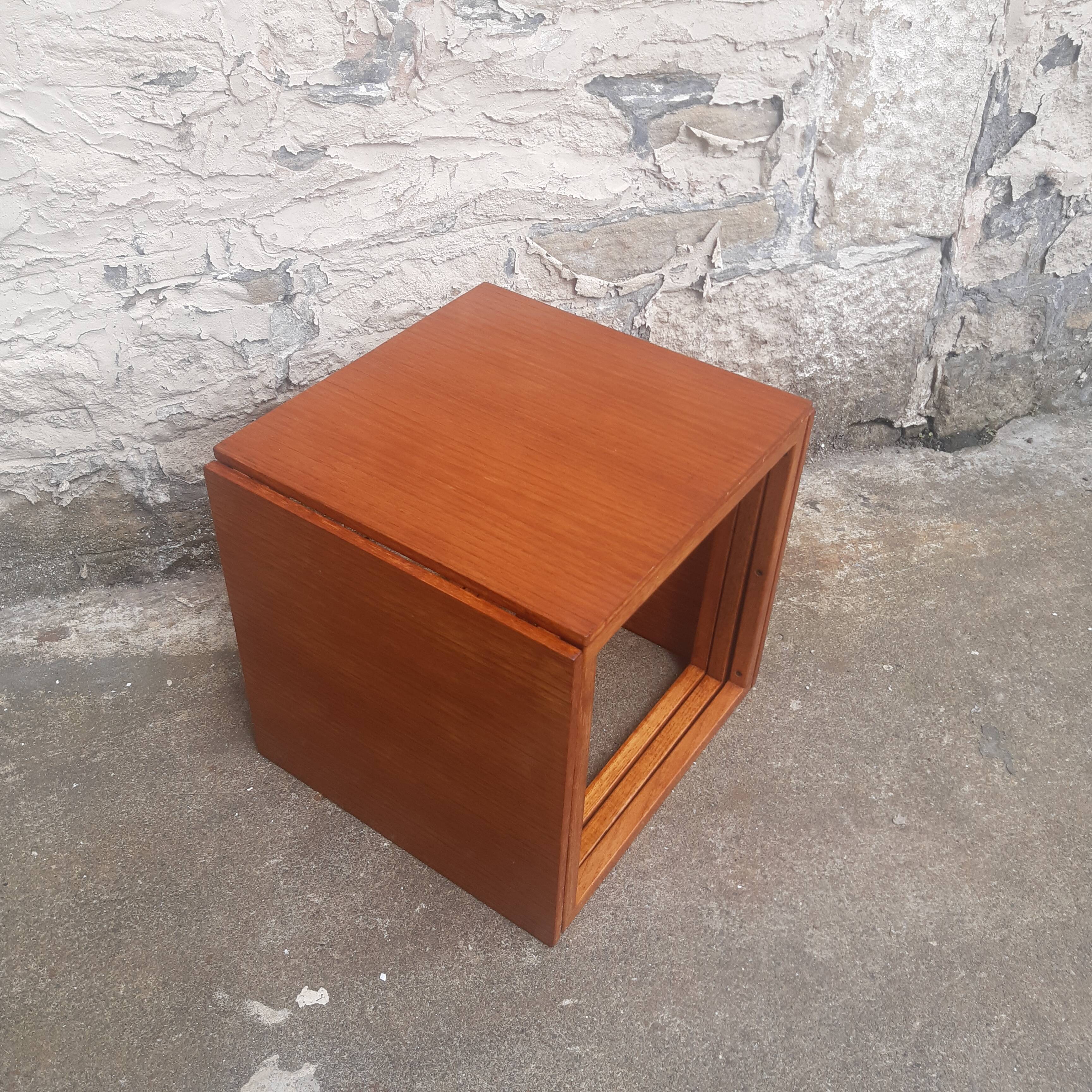 Kai kristiansen cube coffee tables