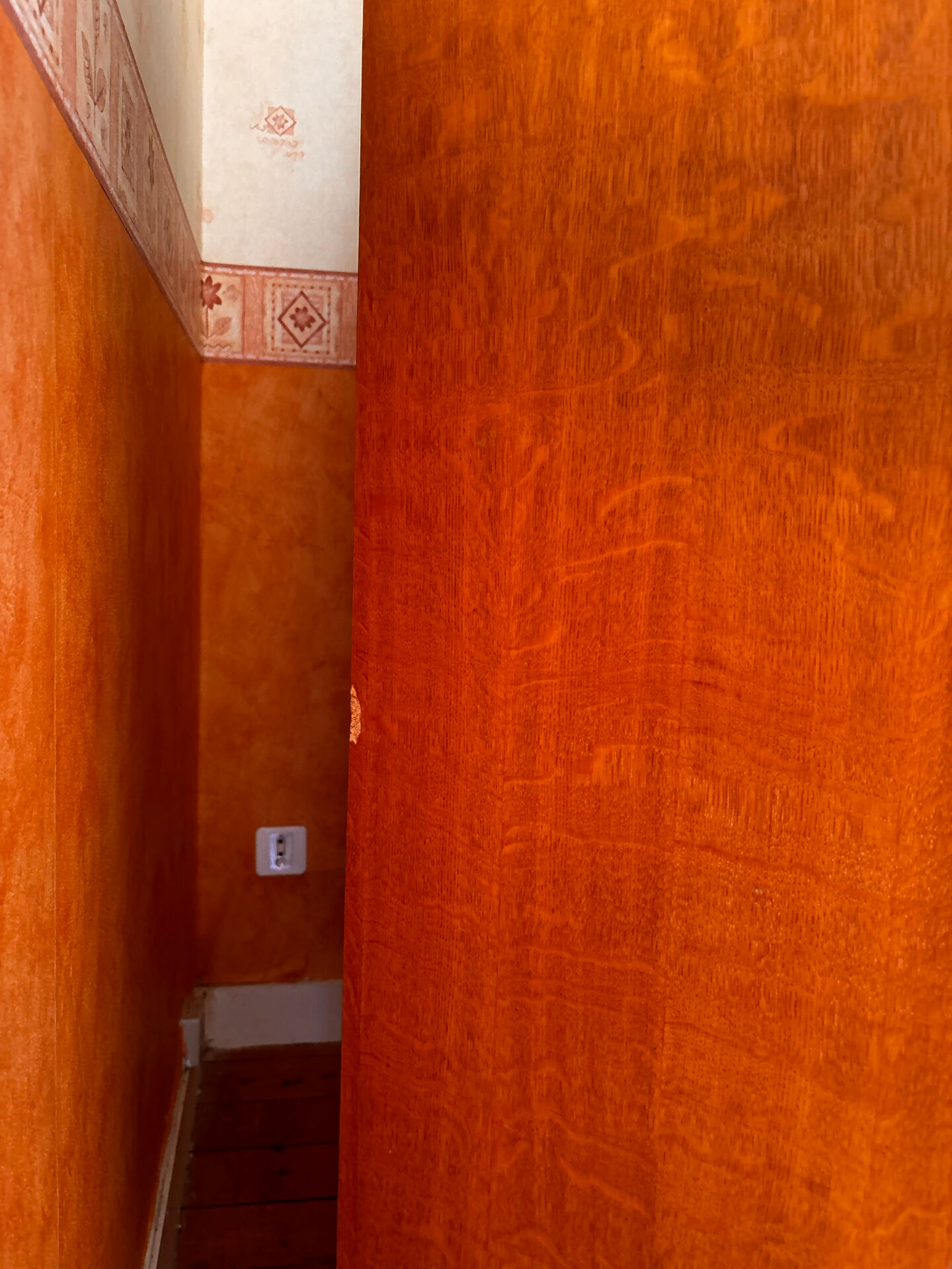 Vintage wooden secretary – Retro style from the 60s-70s