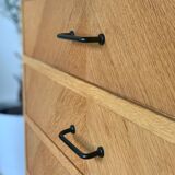 Vintage oak dresser 4 drawers