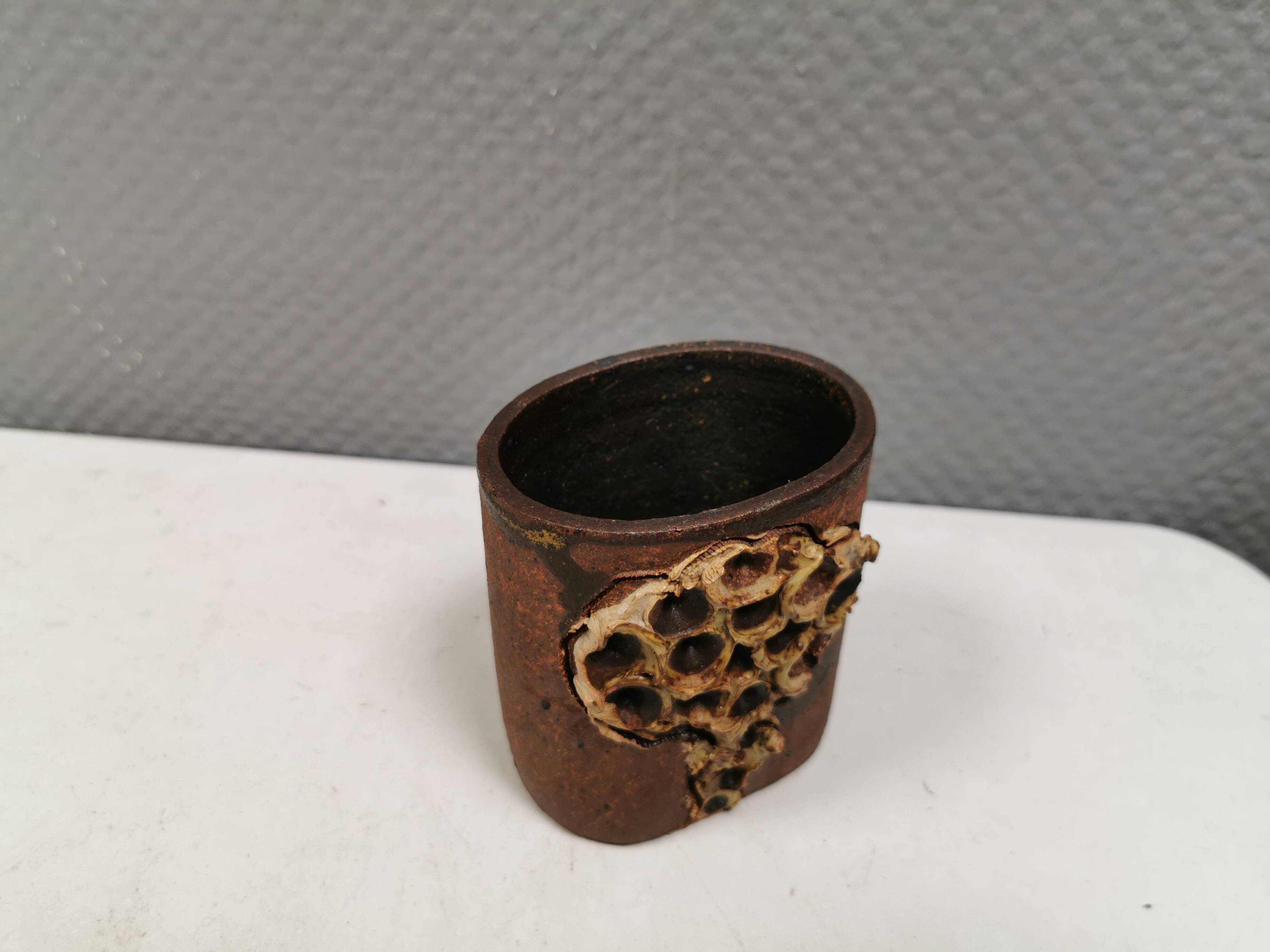 Ceramic vase designed by Bodil Marie Nielsen in the 60s.