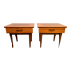 Paire de tables de chevet vintage