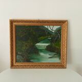 Oil painting by René Férréol Ringenbach "Val de Cusance"