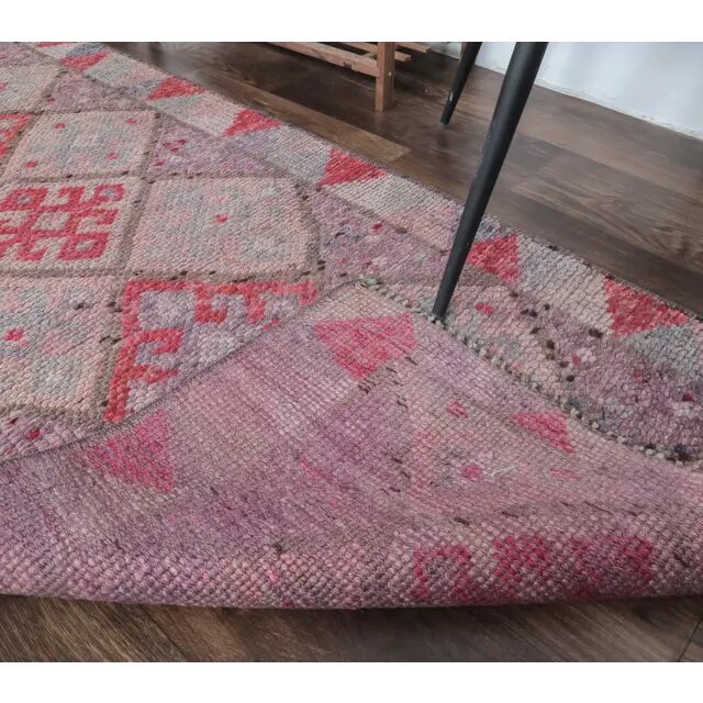 1970s 2'6x10'9 ft. Oushak Turkish handwoven runner rug  79x333