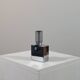 Vintage Murano craquelee glass chrome wall lamp