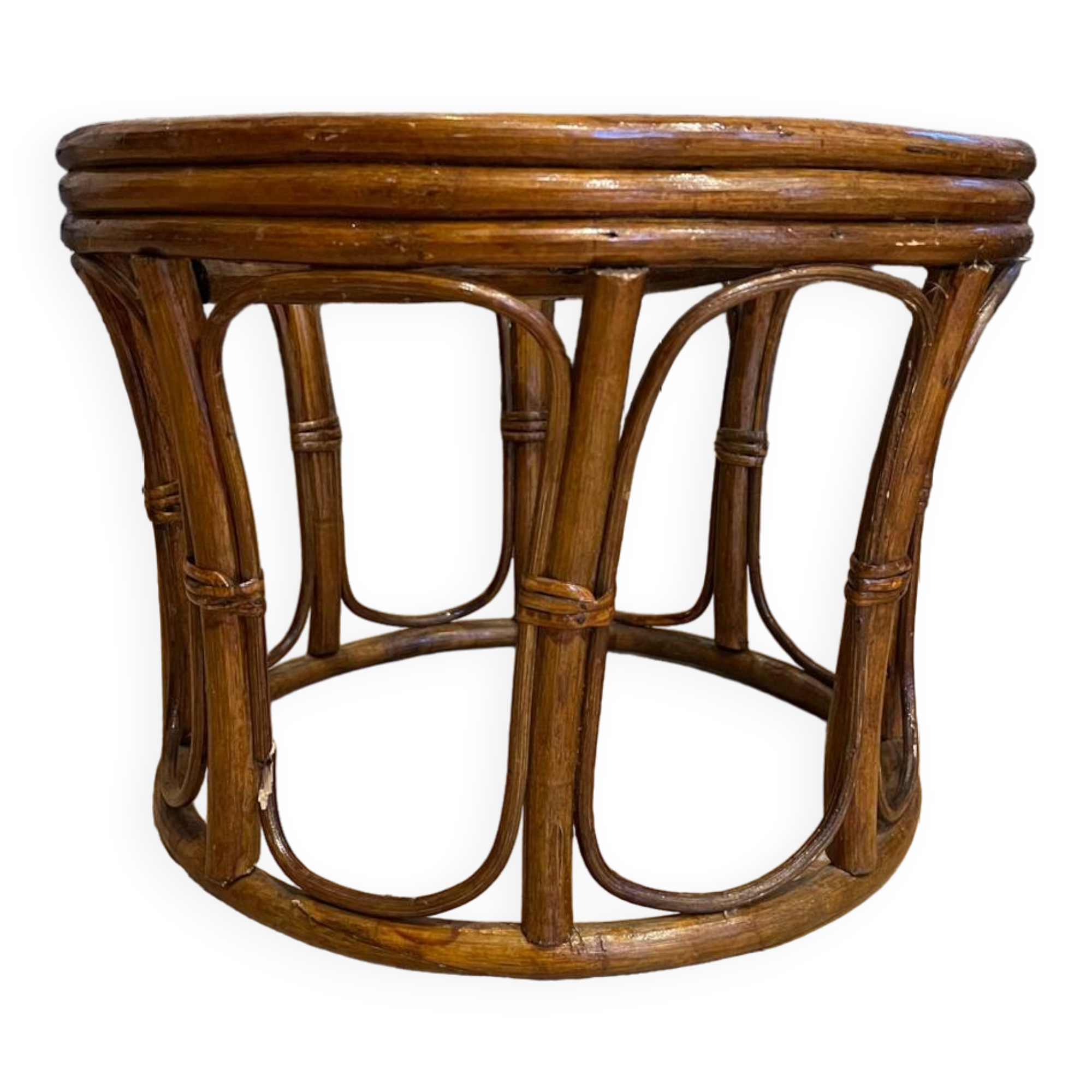 Rattan coffee table / side table