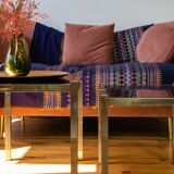 Brass nesting coffee tables
