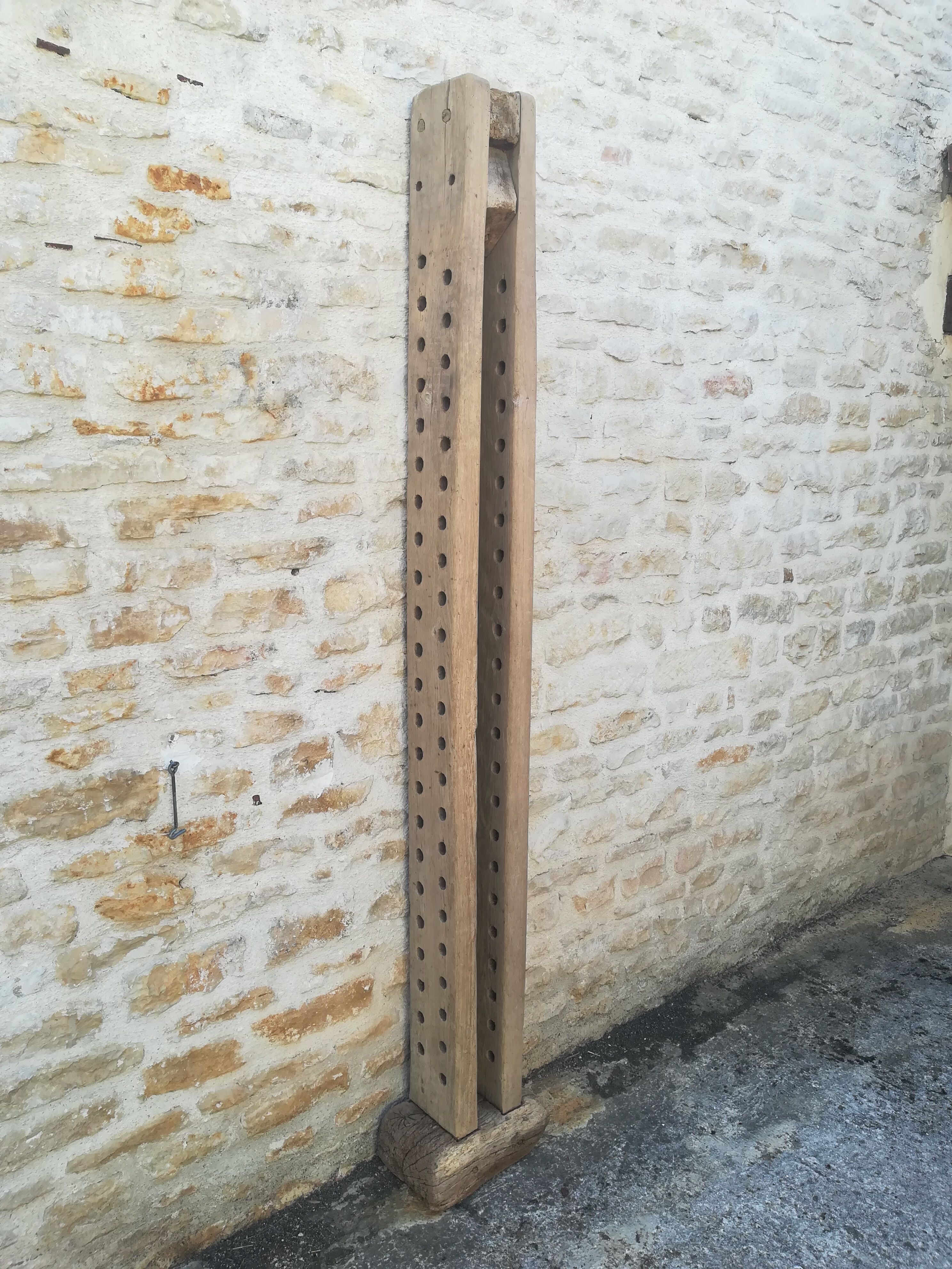 Wooden column