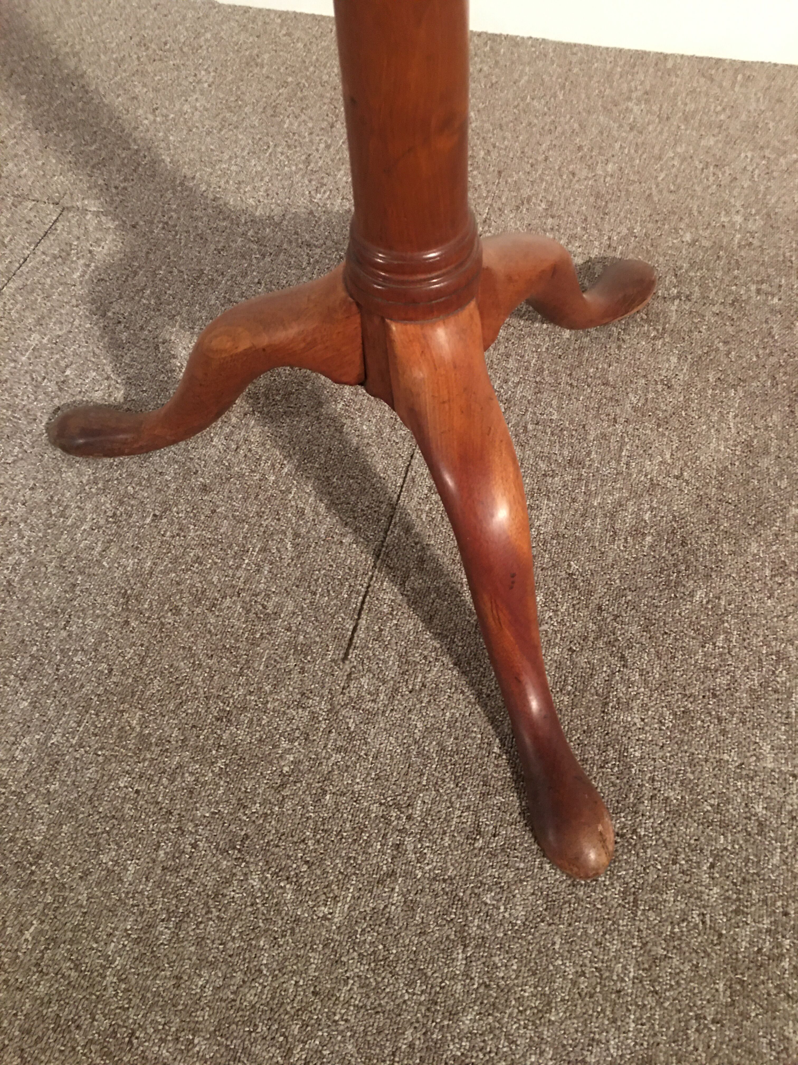 Mahogany side table