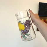 Vintage 80s carafe with fruit