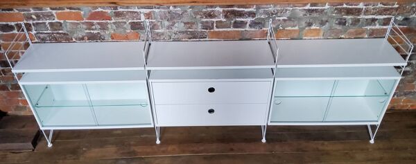 Design étagère String blanche