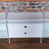 White String shelf design