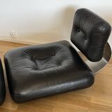 Lounge Alta low and its ottoman By Oscar Niemeyer for international furniture -