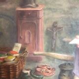 Auto portrait d'un peintre brocanteur, G. Lirand