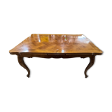 Louis XV extendable cherry dining table