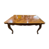 Table à manger extensible Louis XV en merisier
