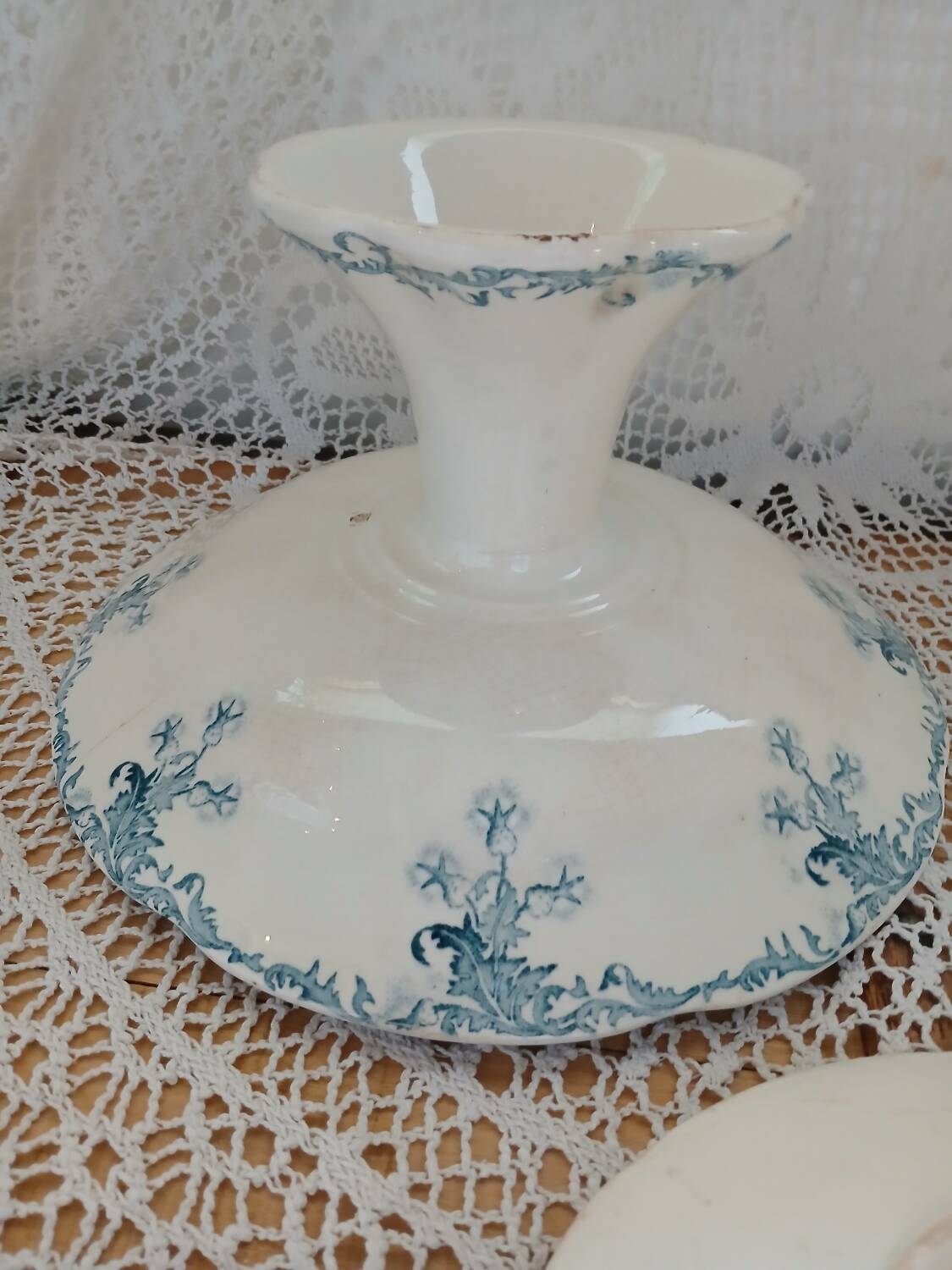 Longwy iron earth dinnerware set