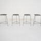 Arne Jacobsen for Fritz Hansen "M3170" stools, Denmark, 1967