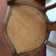 Old cane office chair