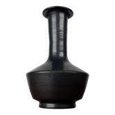 Vase en Barro Negro de poterie d'atelier moderne du milieu du siècle de Lama Oaxaca, Mexique, années 1960