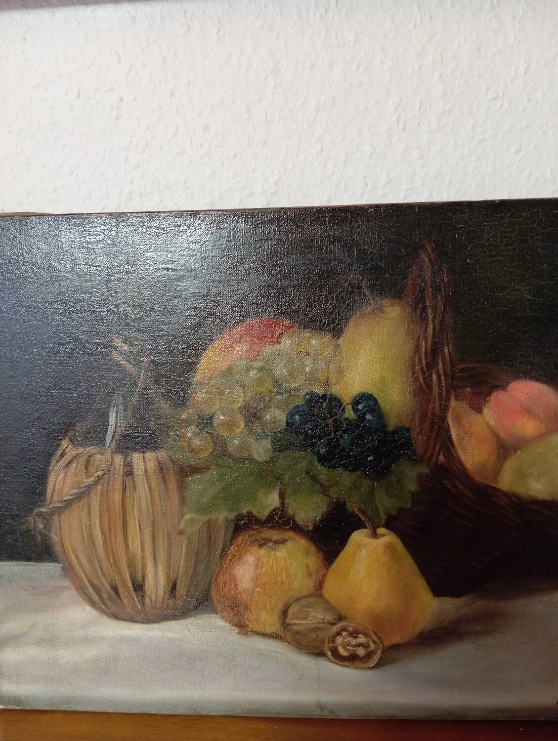 Nature morte fruits signé fin 19eme