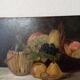 Nature morte fruits signé fin 19eme