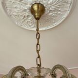 Venetian crystal chandelier Marie-Thérèse old rococo vintage French chandelier Louis XV 1970-80s