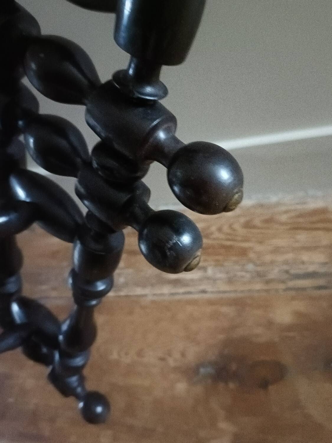 Napoleon III style wall-mounted coat rack