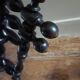 Napoleon III style wall-mounted coat rack