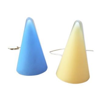Vintage SCE design triangle lamp